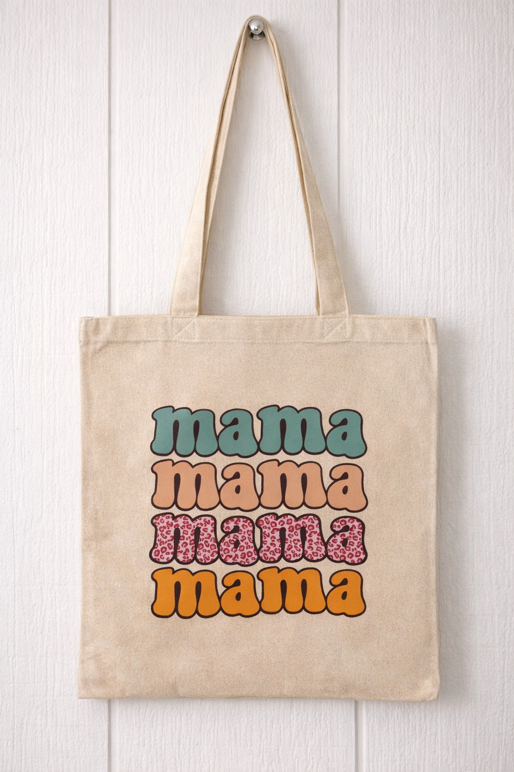 “Mama” Retro Tote Bag