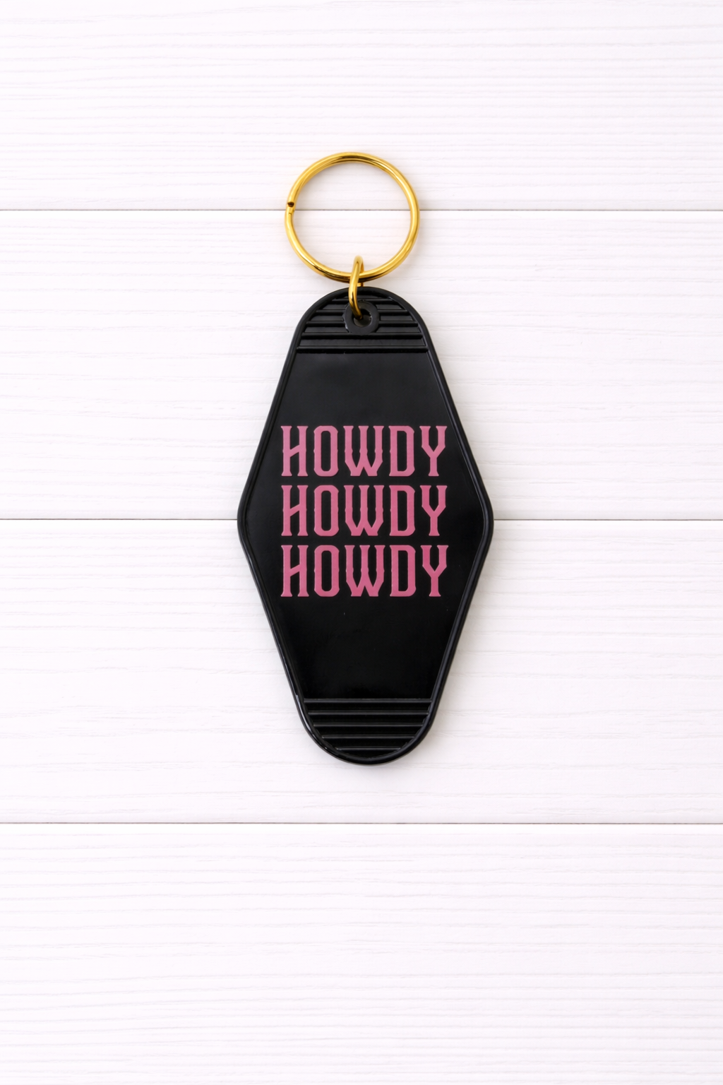Triple Howdy Keychain/ Bag Charm