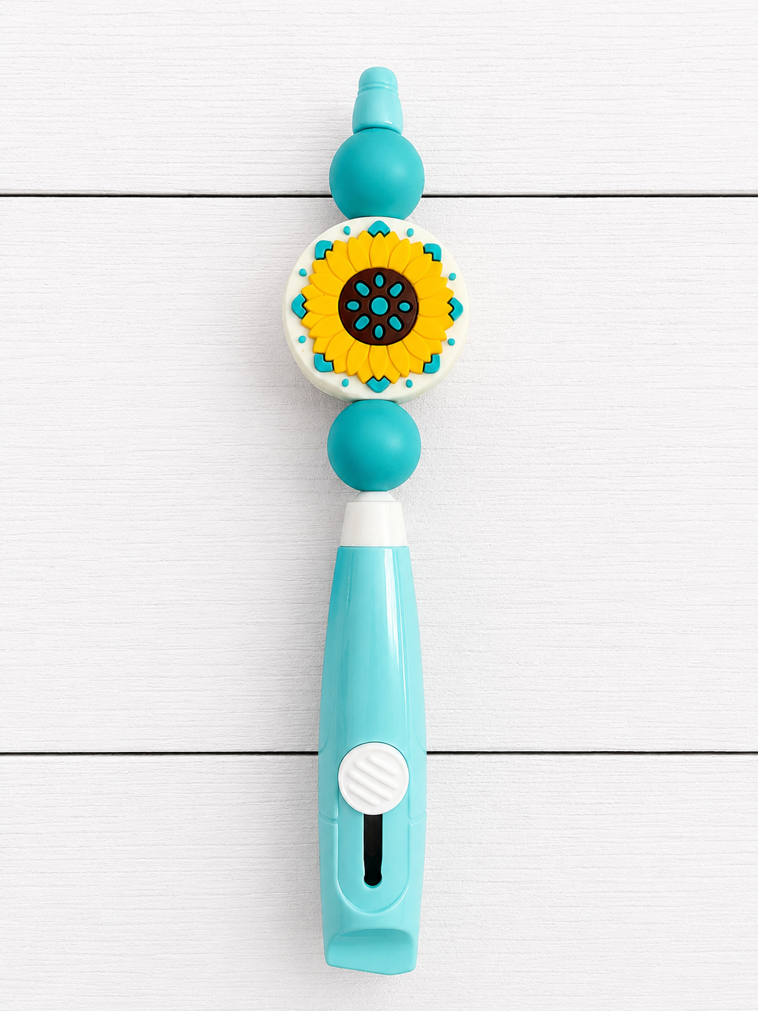 Turquoise Sunflower Box Opener