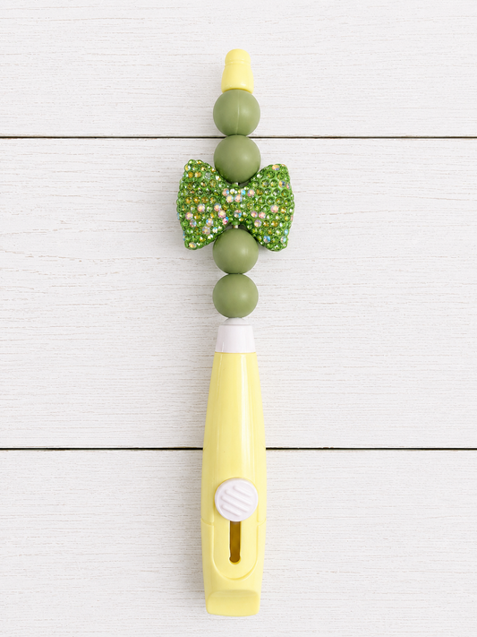 Green Rhinestone Box Opener