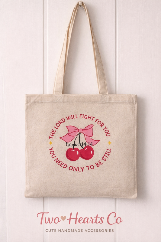 Christian Cherry Tote Bag