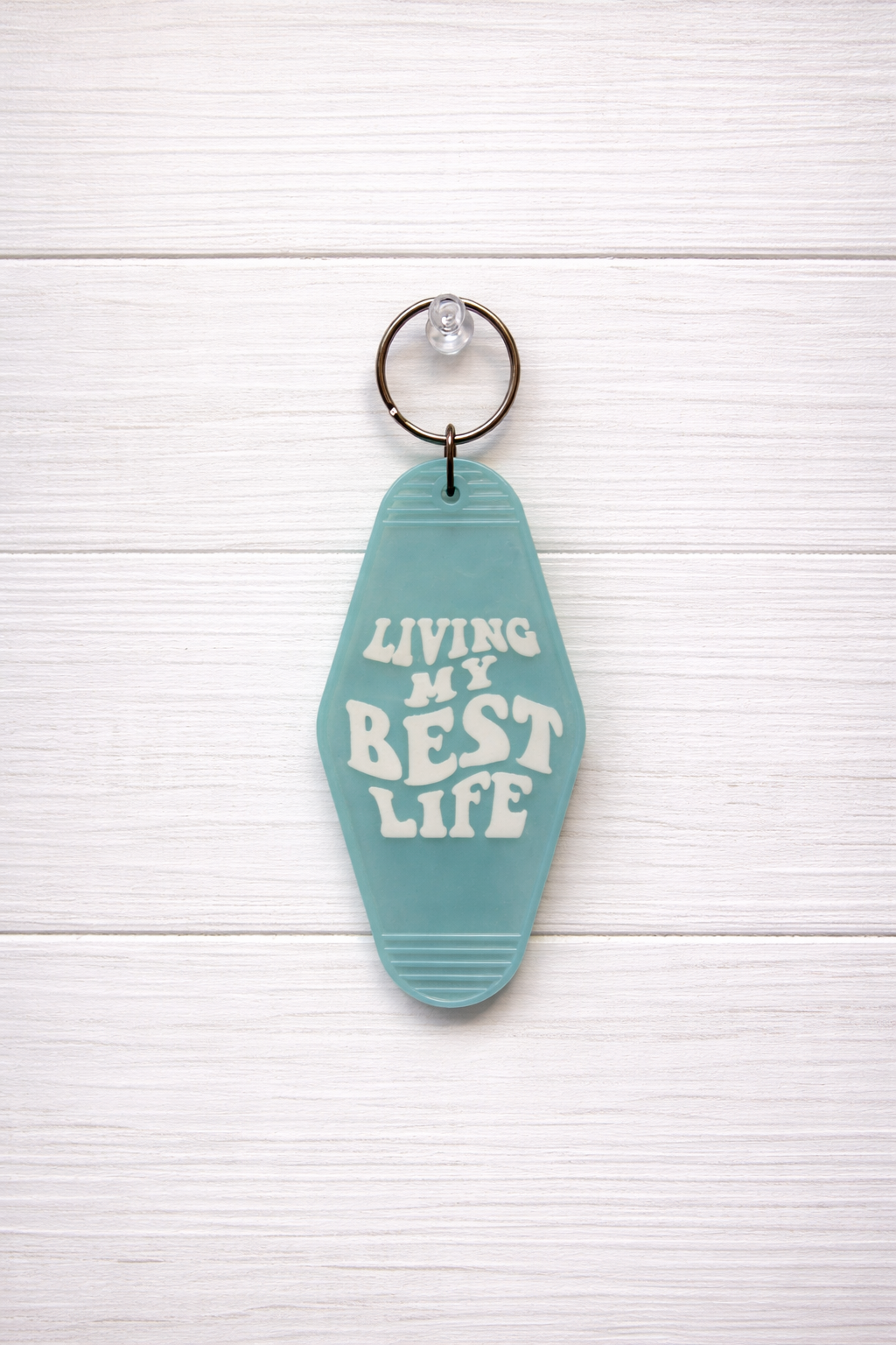 “Living my best life” Keychain/ Bag Charm