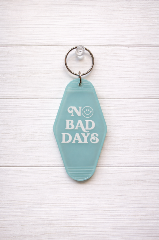 “No bad days” Keychain/ Bag charm