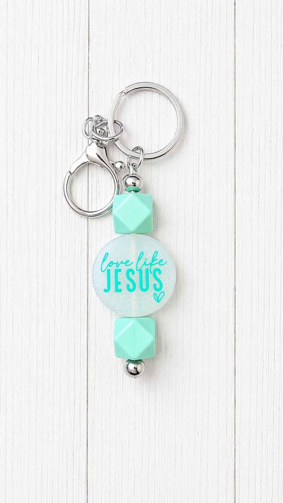 “Love like Jesus” Keychain/ Bag Charm