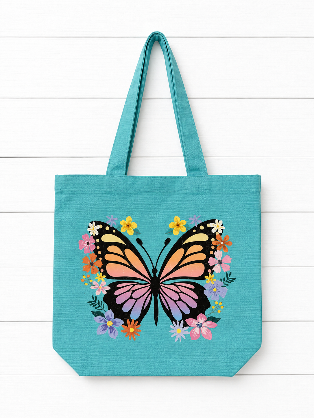 Bloom & Flutter Small Tote Bag