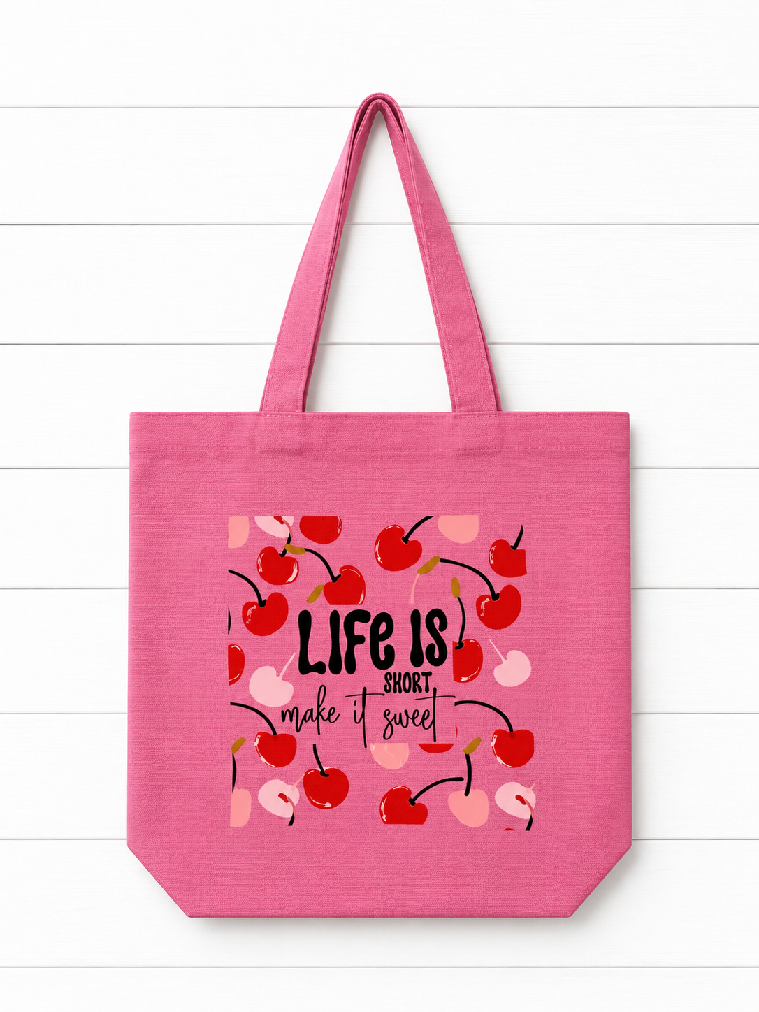 Life Is Short Small Tote Bag