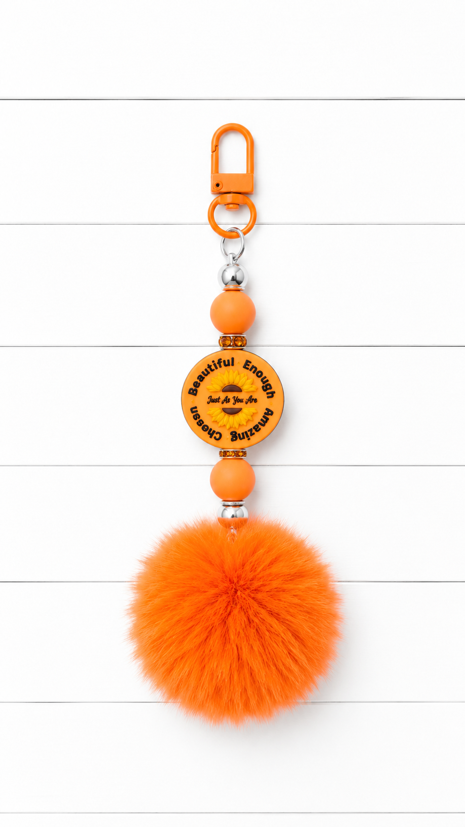 Beautiful Enough Beaded Keychain/ Bag Charm