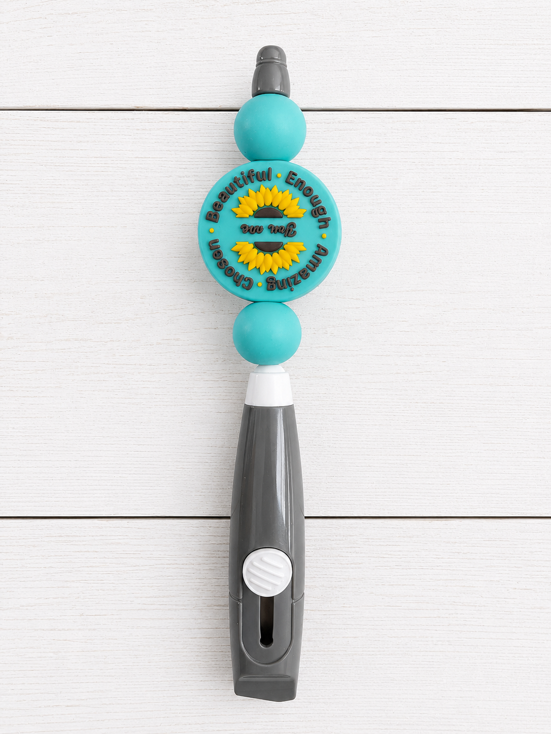“Beautiful • Enough • Amazing • Chosen” Sunflower Box Opener